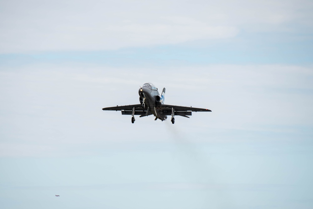U.S. Air Force F-35 Lightning II makes historic first on highway in Finland