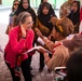 U.S. Ambassador to Indonesia, Kamala Shirin Lakhdhir, tours the newly renovated school in Palangan, Indonesia, during Super Garuda Shield