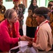 U.S. Ambassador to Indonesia, Kamala Shirin Lakhdhir, tours the newly renovated school in Palangan, Indonesia, during Super Garuda Shield