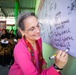 U.S. Ambassador to Indonesia, Kamala Shirin Lakhdhir, tours the newly renovated school in Palangan, Indonesia, during Super Garuda Shield