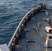 USS Green Bay conducts a Pass and Review while departing Super Garuda Shield 2024