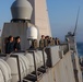 USS Green Bay conducts a Pass and Review while departing Super Garuda Shield 2024