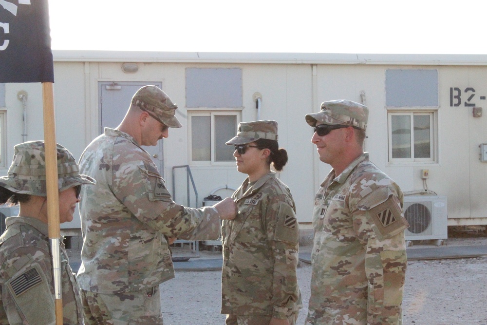 Promotion Ceremony, Headquarters, Task Force Commando