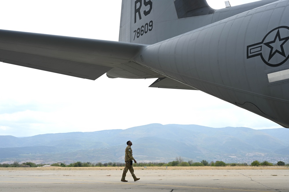 Loadmaster in the heat of Thracian Summer 24