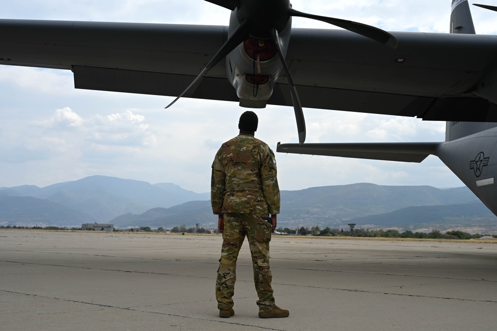 Loadmaster in the heat of Thracian Summer 24