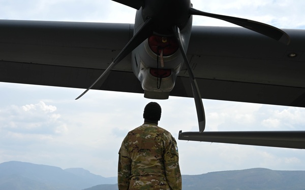 Loadmaster in the heat of Thracian Summer 24
