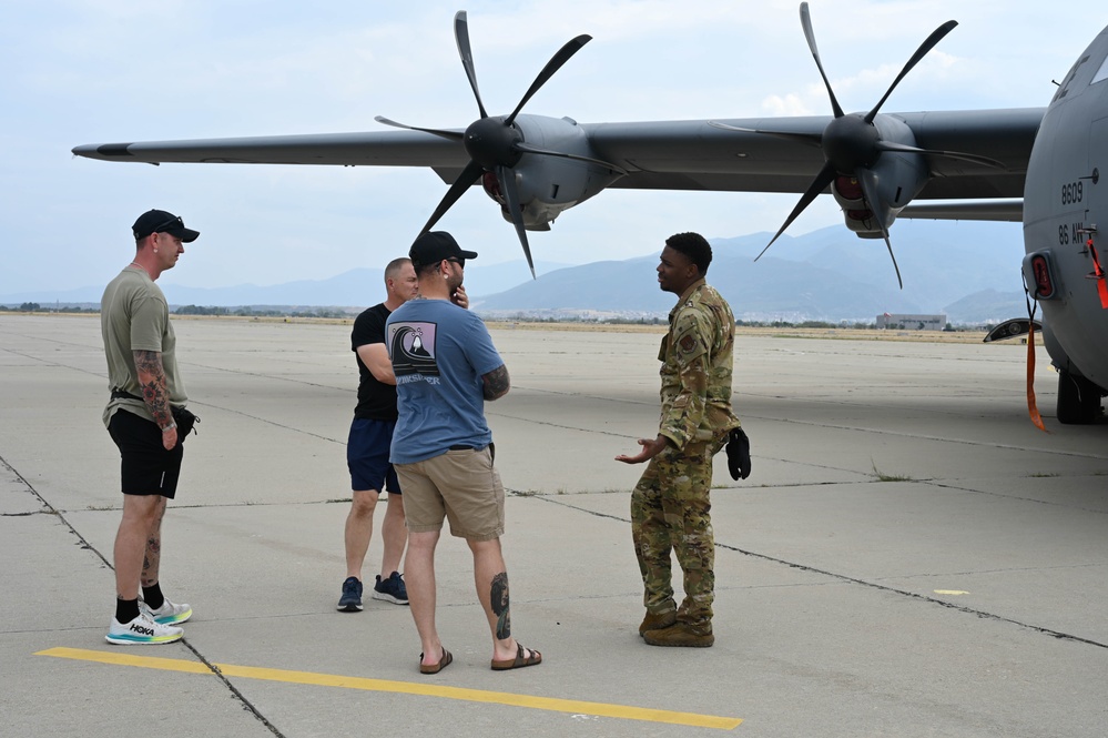 Loadmaster in the heat of Thracian Summer 24