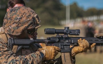 Training Command CG participates in various rifle drills