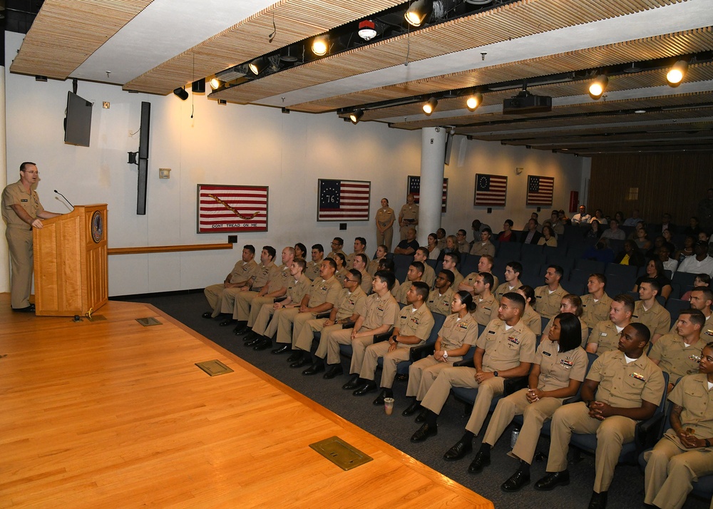 Information Warfare Training Command (IWTC) held a graduation ceremony September 5 in Virginia Beach, Va.