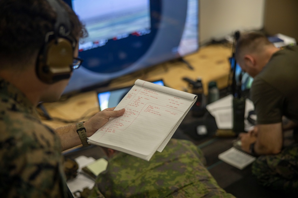 2nd ANGLICO JTAC virtual trainer with NATO allies