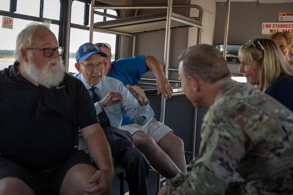 Separated by time: US veteran, German native meet through airlift supplies