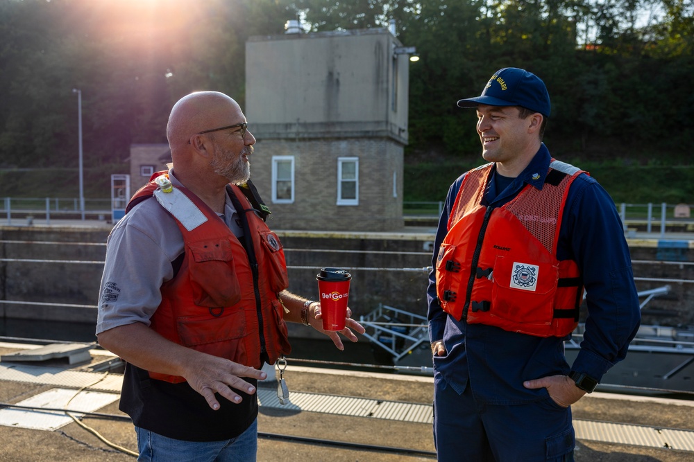 Pittsburgh District clears passage through dam, opens navigation channel to industry on Monongahela River to industry