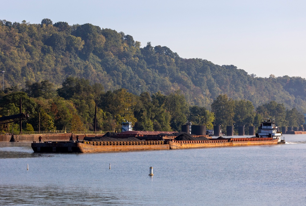 Pittsburgh District clears passage through dam, opens navigation channel to industry on Monongahela River to industry