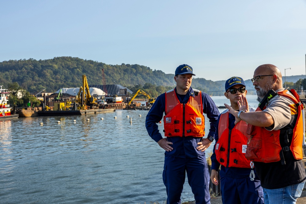 Pittsburgh District clears passage through dam, opens navigation channel to industry on Monongahela River to industry