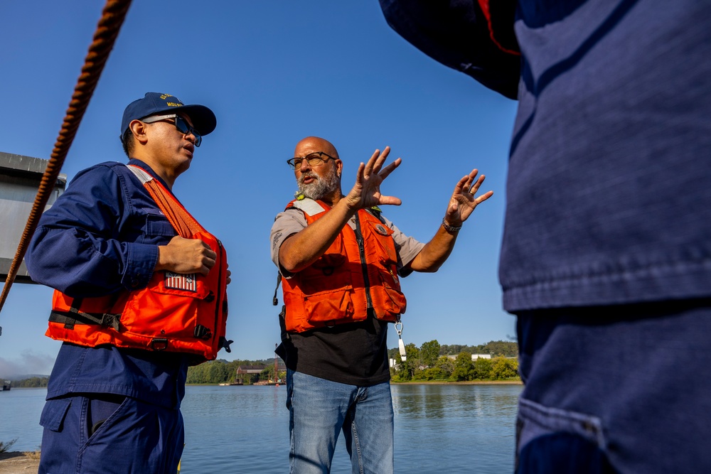 Pittsburgh District clears passage through dam, opens navigation channel to industry on Monongahela River to industry