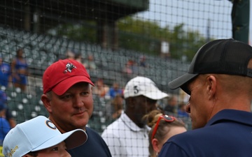 Iowa National Guard members attend Iowa Cubs National Guard Night