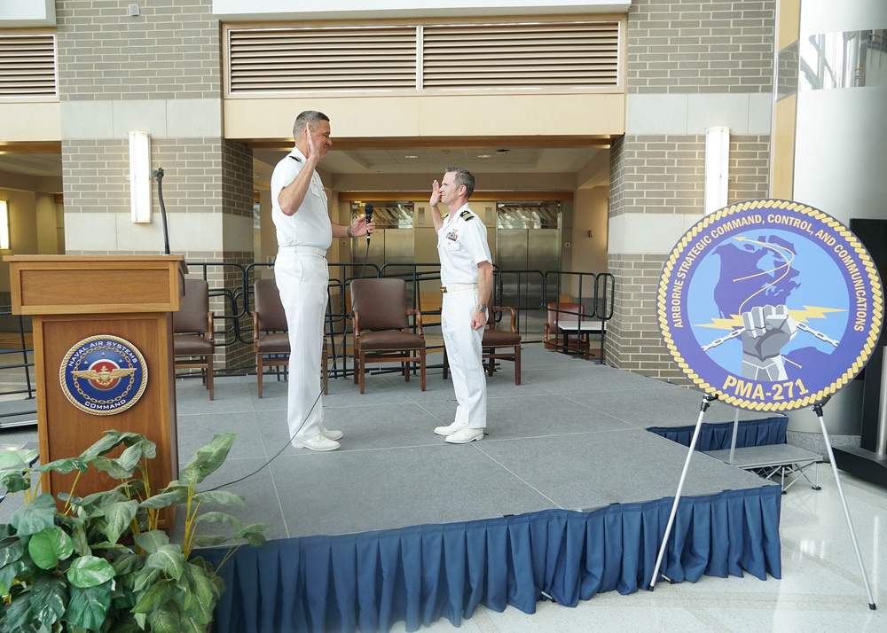 PMA-271 holds promotion ceremony for Capt. Roger Davis