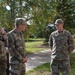 Lt. Gen. Cunningham visits with Team Eielson