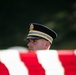 Military Funeral Honors with Funeral Escort are Conducted for U.S. Army Chaplain (1st Lt.) George Fox