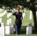 Military Funeral Honors with Funeral Escort are Conducted for U.S. Army Chaplain (1st Lt.) George Fox