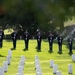 Military Funeral Honors with Funeral Escort are Conducted for U.S. Army Chaplain (1st Lt.) George Fox