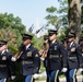 Military Funeral Honors with Funeral Escort are Conducted for U.S. Army Chaplain (1st Lt.) George Fox