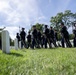 Military Funeral Honors with Funeral Escort are Conducted for U.S. Army Chaplain (1st Lt.) George Fox