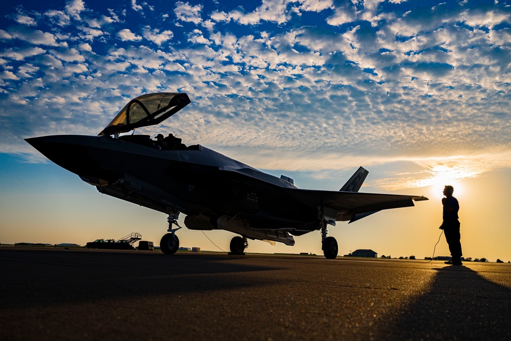 F-35A Demo Team at McConnell AFB