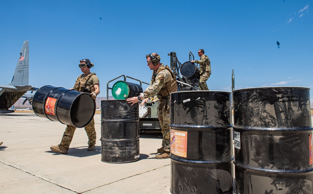 Agile Flag 24-3: 621st Contingency Response Squadron displays combat offloading capabilities