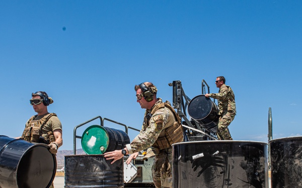 Agile Flag 24-3: 621st Contingency Response Squadron displays combat offloading capabilities