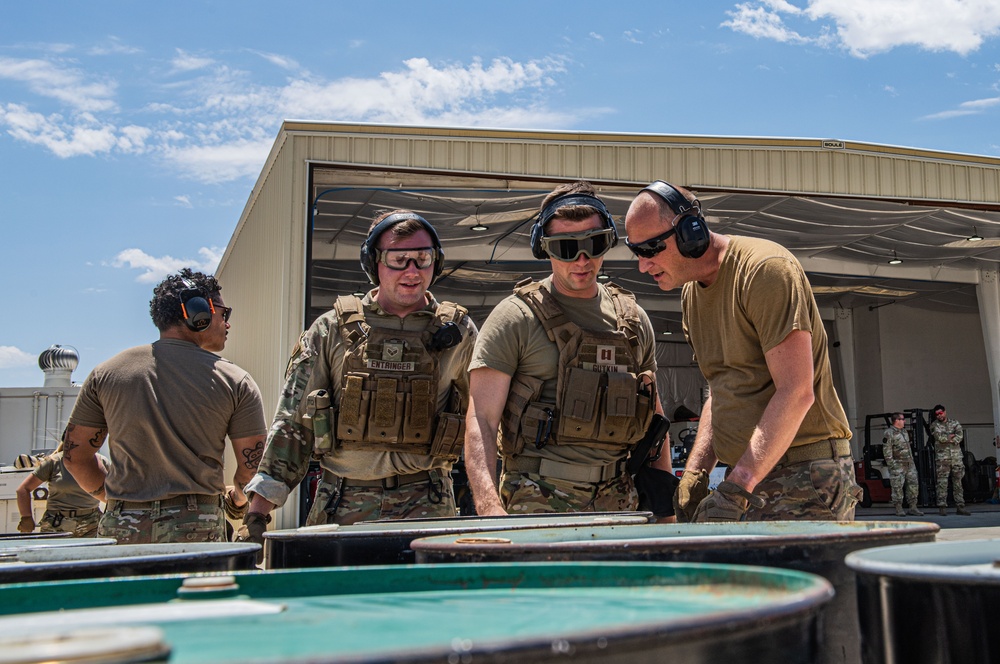 Agile Flag 24-3: 621st Contingency Response Squadron displays combat offloading capabilities