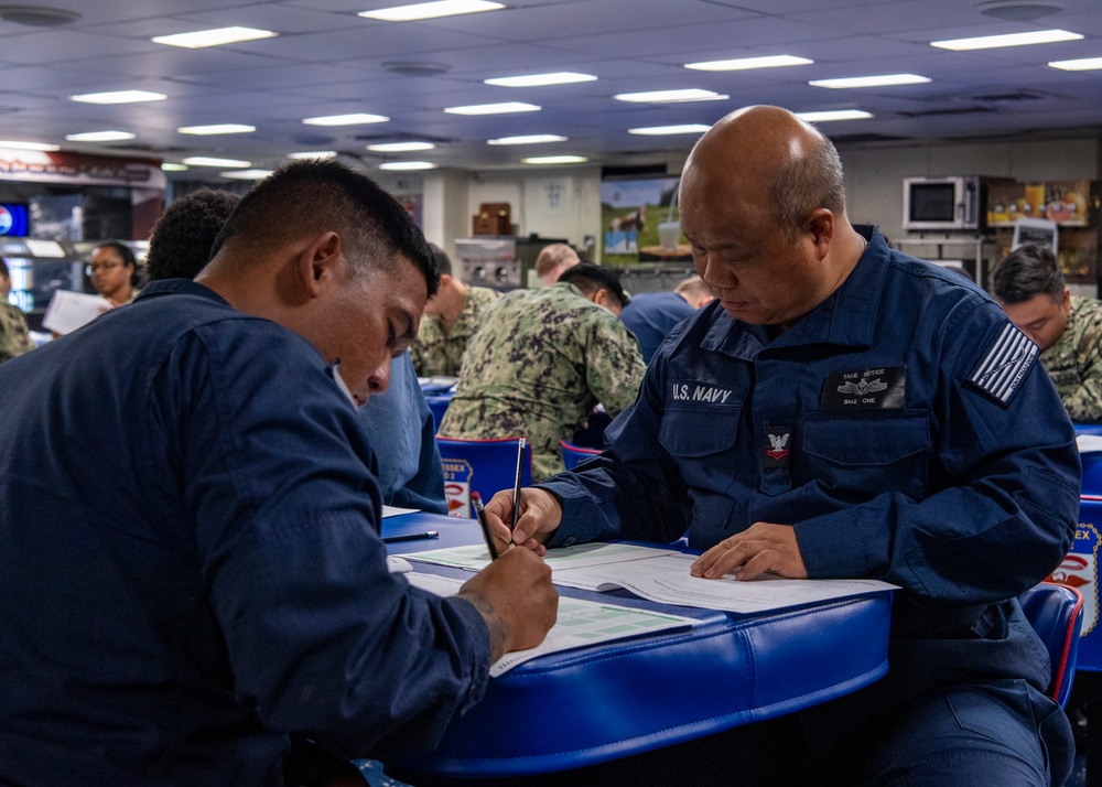 USS Essex In-Port Operations