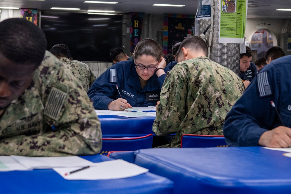 USS Essex In-Port Operations