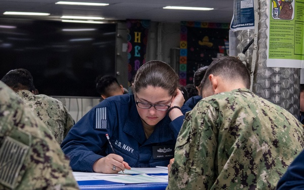 USS Essex In-Port Operations