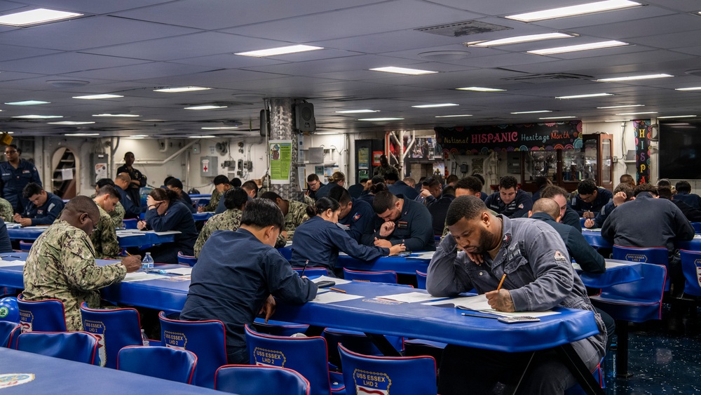 USS Essex In-Port Operations