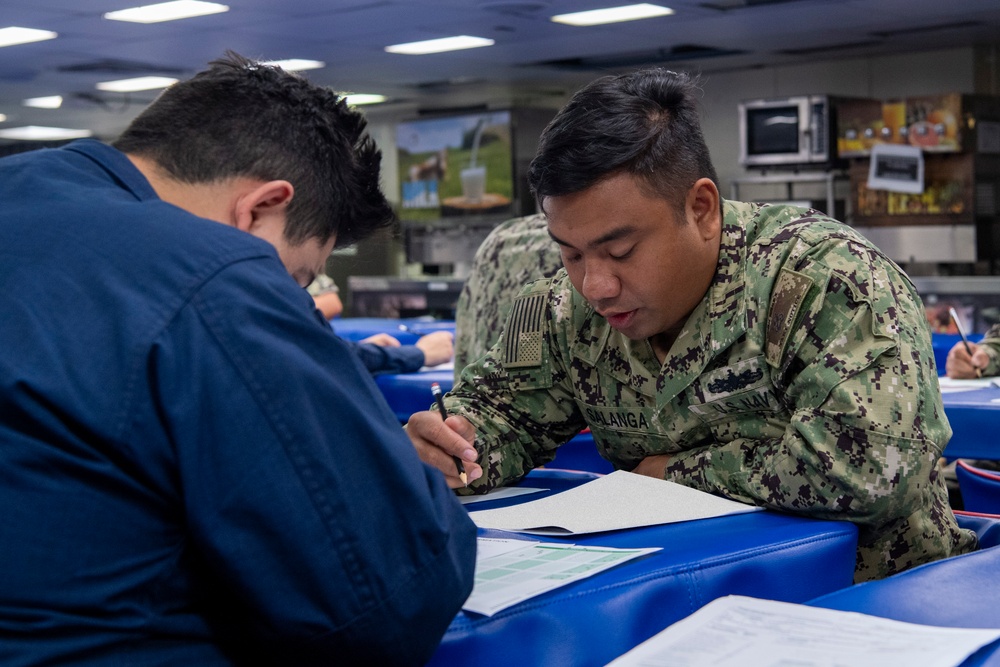 USS Essex In-Port Operations