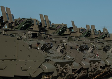 Spartan Brigade becomes second brigade to receive and train on AMPVs