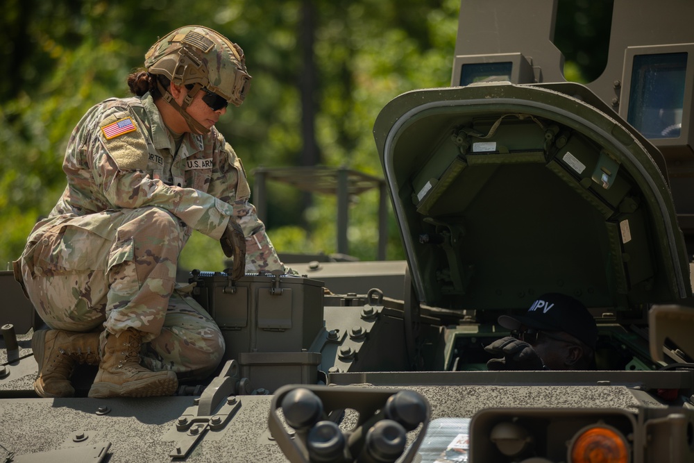 Spartan Brigade becomes second brigade to receive and train on AMPVs