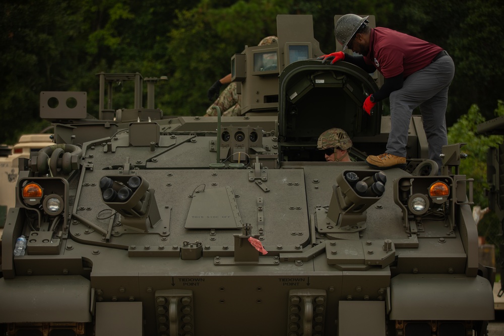 Spartan Brigade becomes second brigade to receive and train on AMPVs