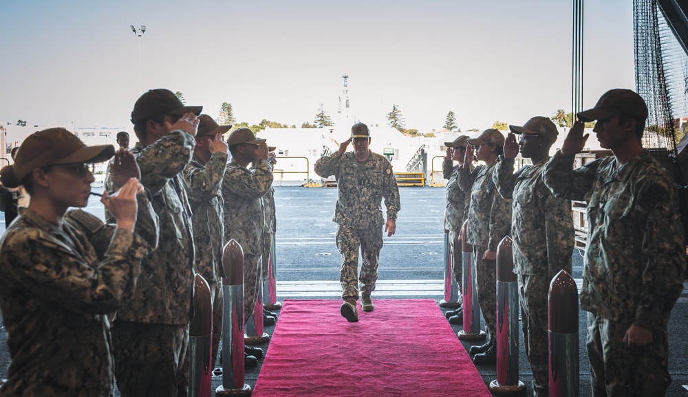 George Washington welcomes Naval Nuclear Propulsion Program director