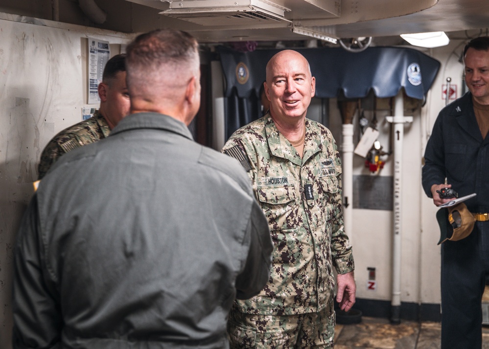 George Washington welcomes Naval Nuclear Propulsion Program director