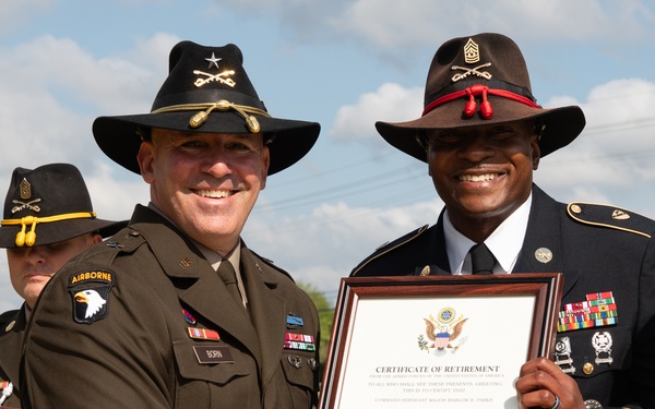 1st Cavalry Division Retirement Ceremony