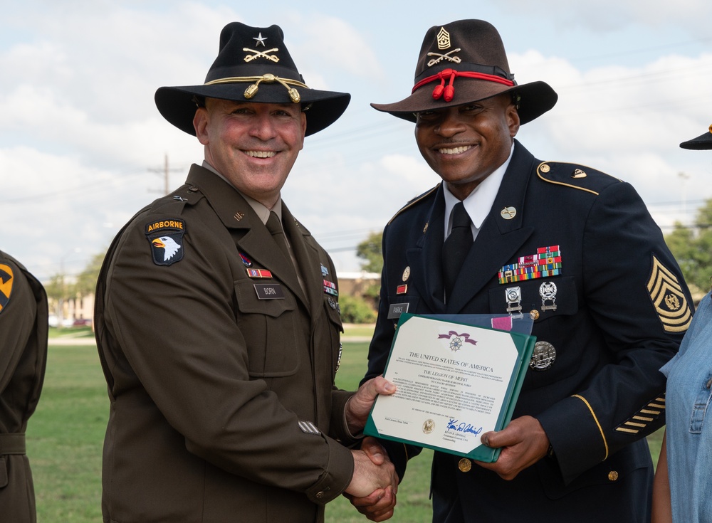 1st Cavalry Division Retirement Ceremony