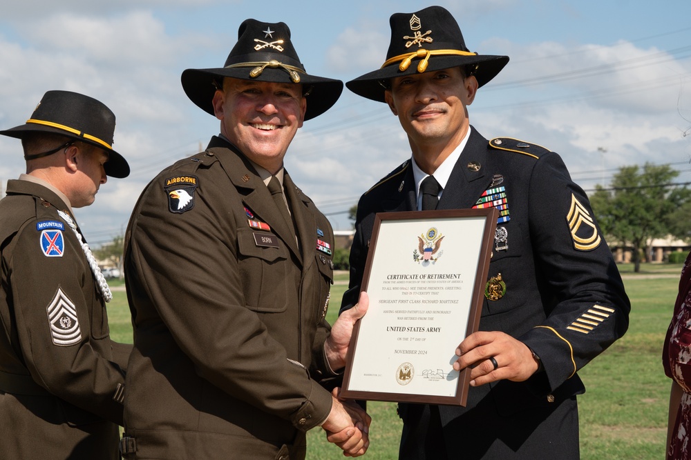 1st Cavalry Division Retirement Ceremony