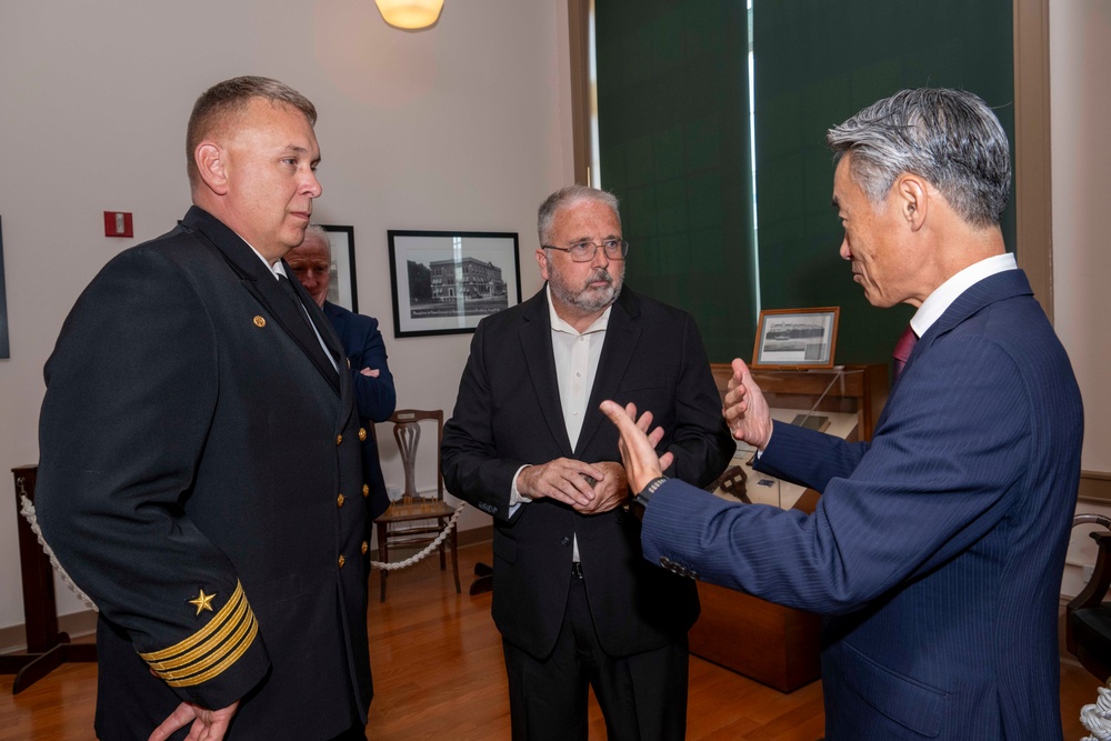 Japanese Ambassador Visits Portsmouth Naval Shipyard