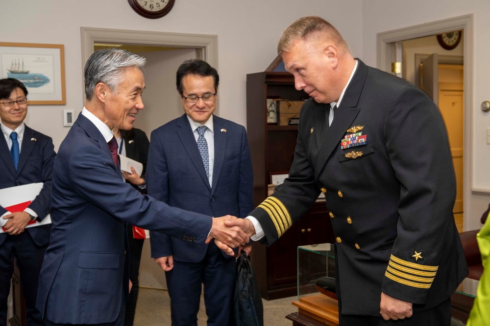 Japanese Ambassador Visits Portsmouth Naval Shipyard