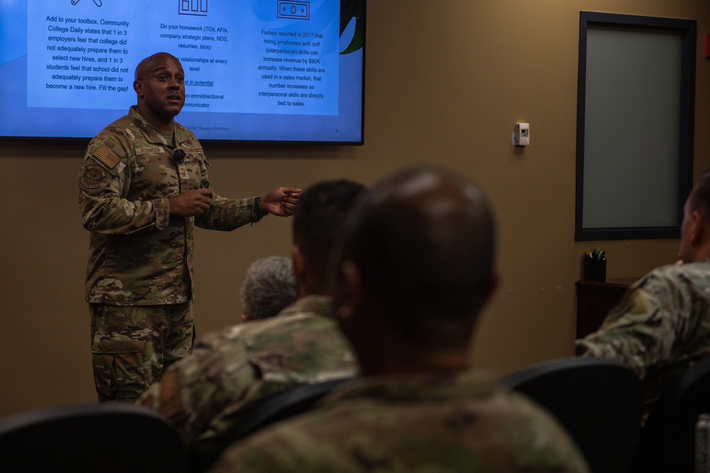 Team Moody hosts Master Sergeant Development Course