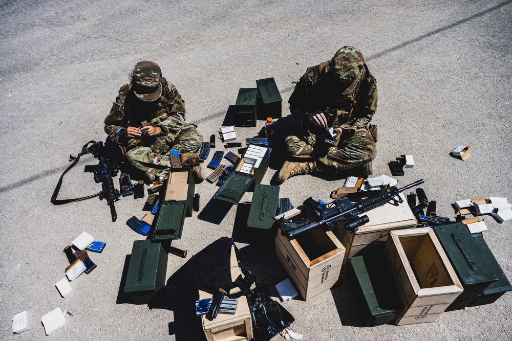 Airmen train on active shooter drills