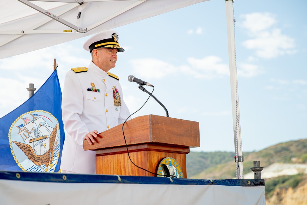 USS Asheville Holds a Change of Command