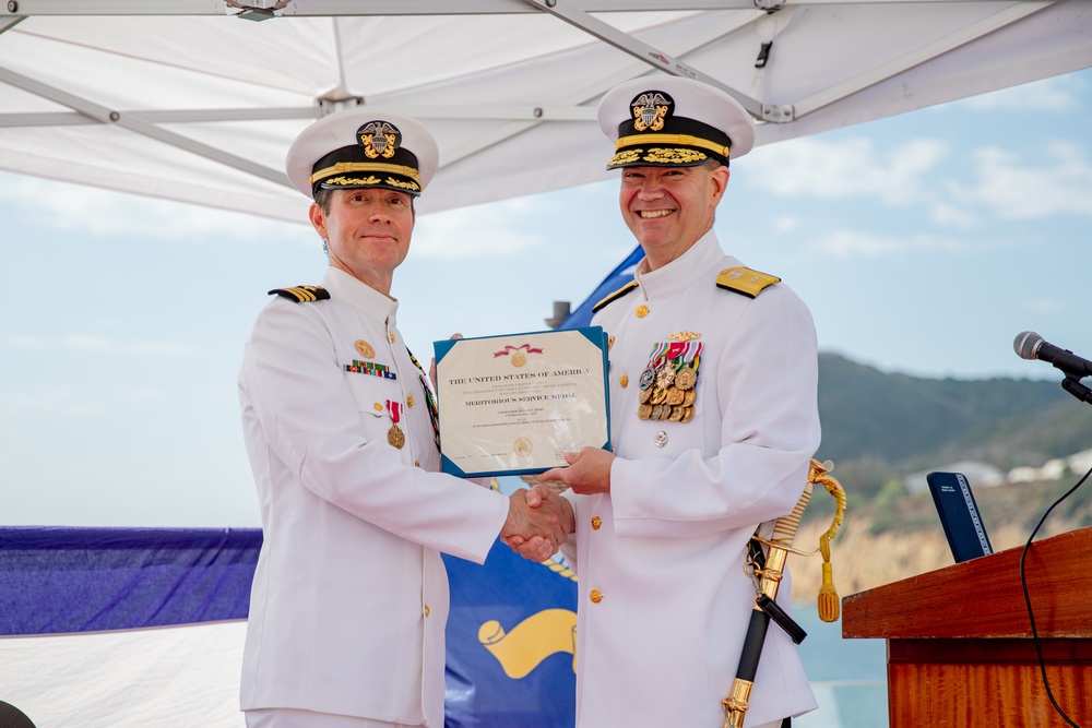 USS Asheville Holds a Change of Command